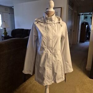 NWT HFX Outdoors Women's White Hooded Jacket Size Small